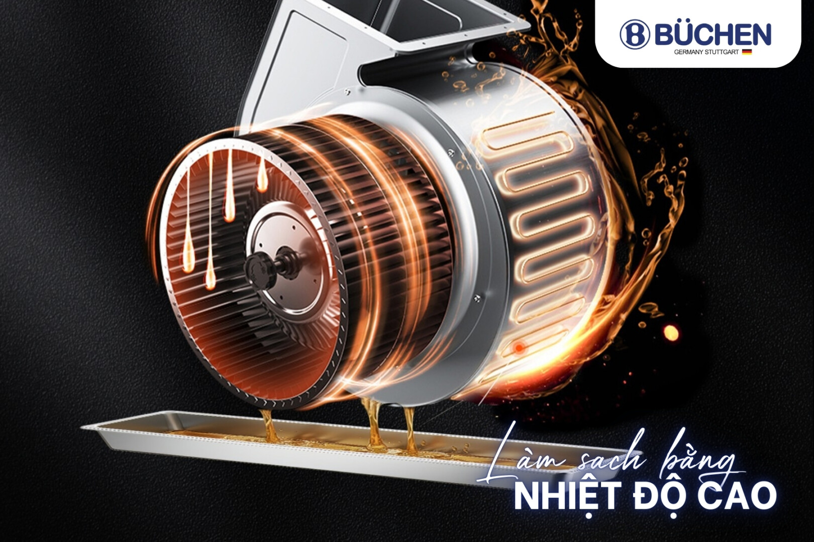 máy hút mùi tự vệ sinh