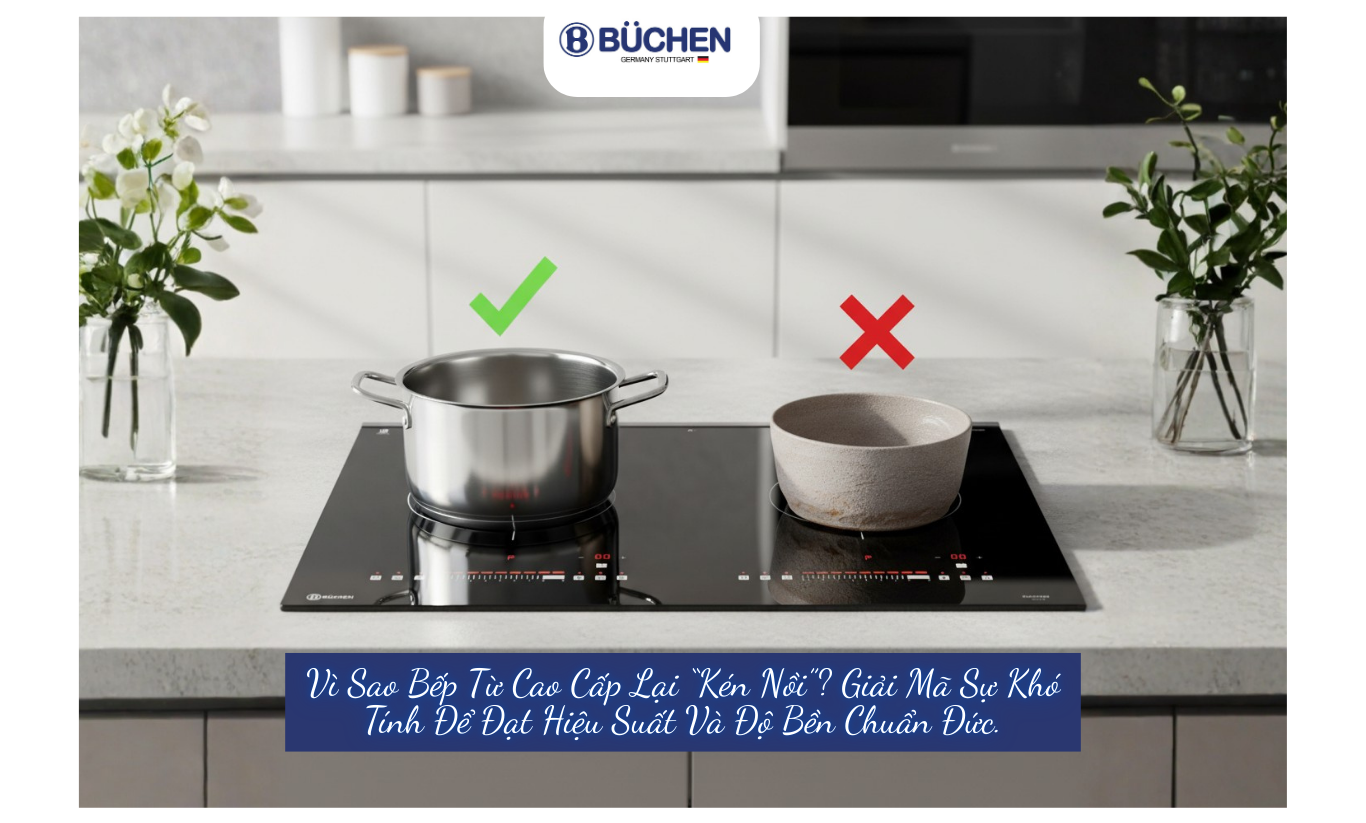Vì Sao Bếp Từ Cao Cấp Sản Xuất Tại Malaysia Và Đức của Buchen Lại “Kén Nồi”? Giải Mã Sự Khó Tính Để Đạt Hiệu Suất Và Độ Bền Chuẩn Đức.