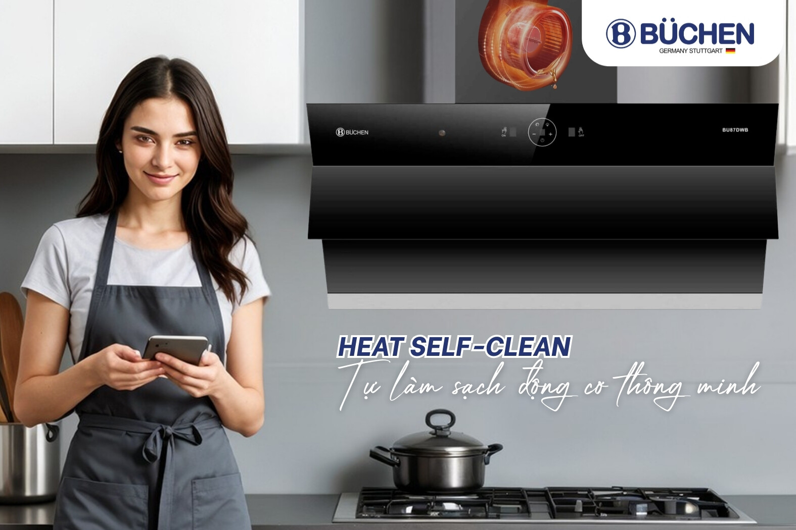 máy hút mùi Buchen AI
