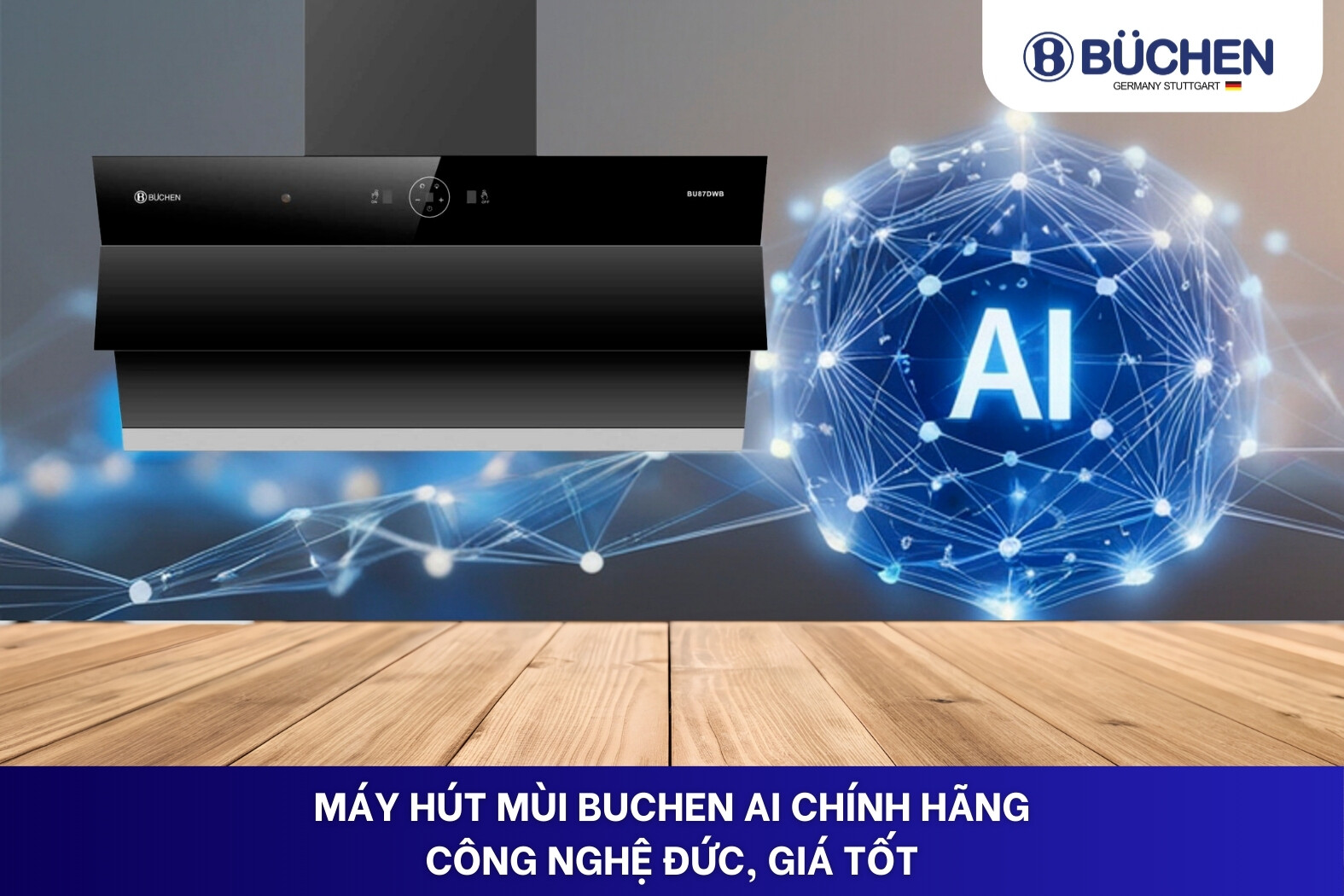 máy hút mùi Buchen AI