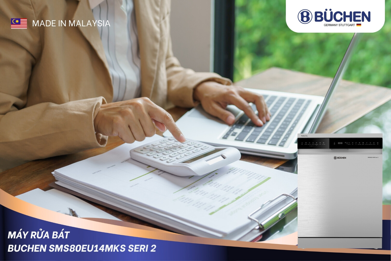 Máy rửa bát tiết kiệm điện