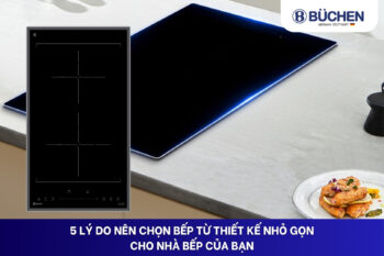 Bếp từ thiết kế nhỏ gọn