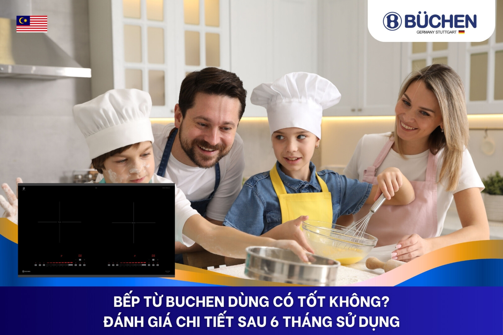 bếp từ Buchen dùng có tốt không