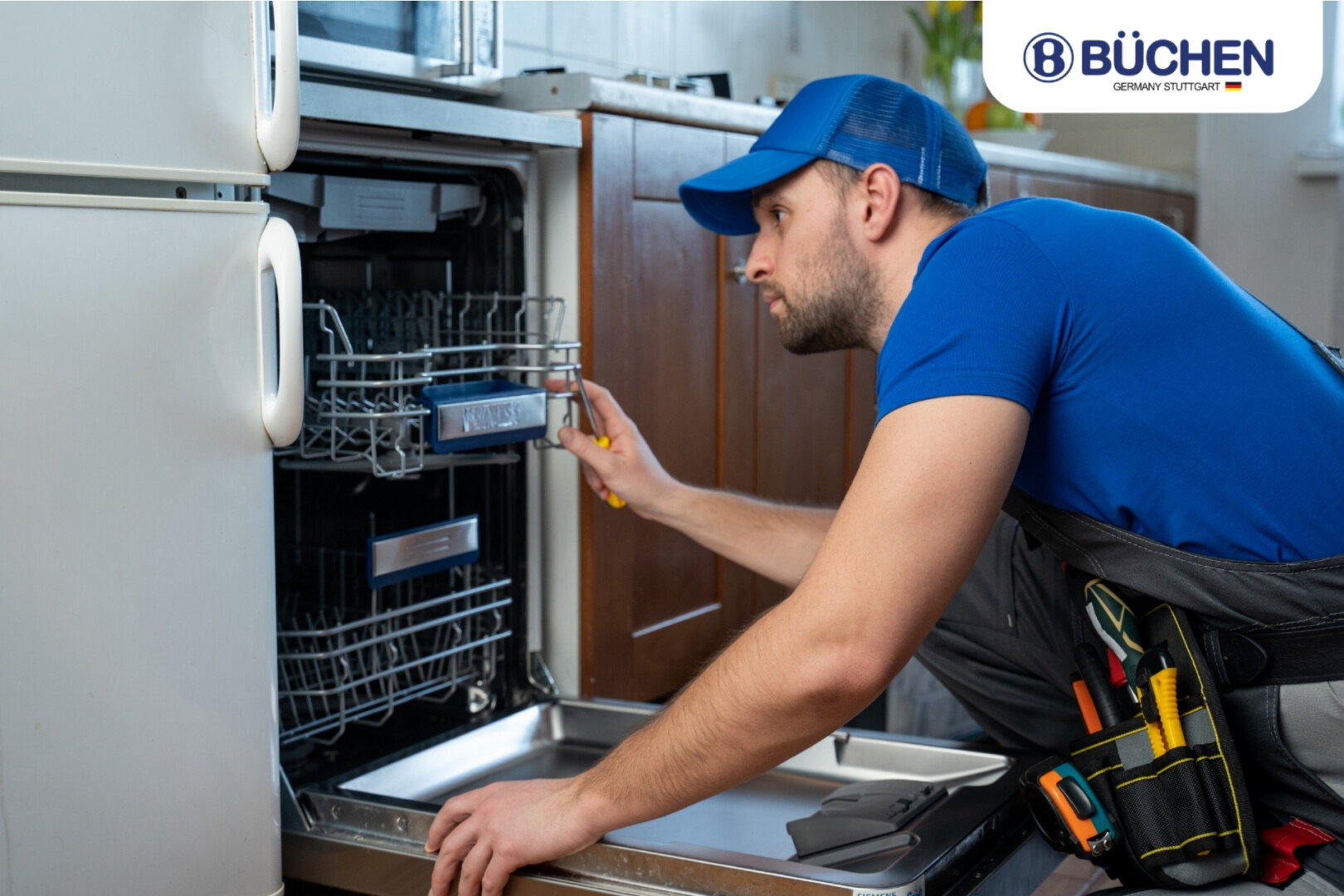 vệ sinh máy rửa bát