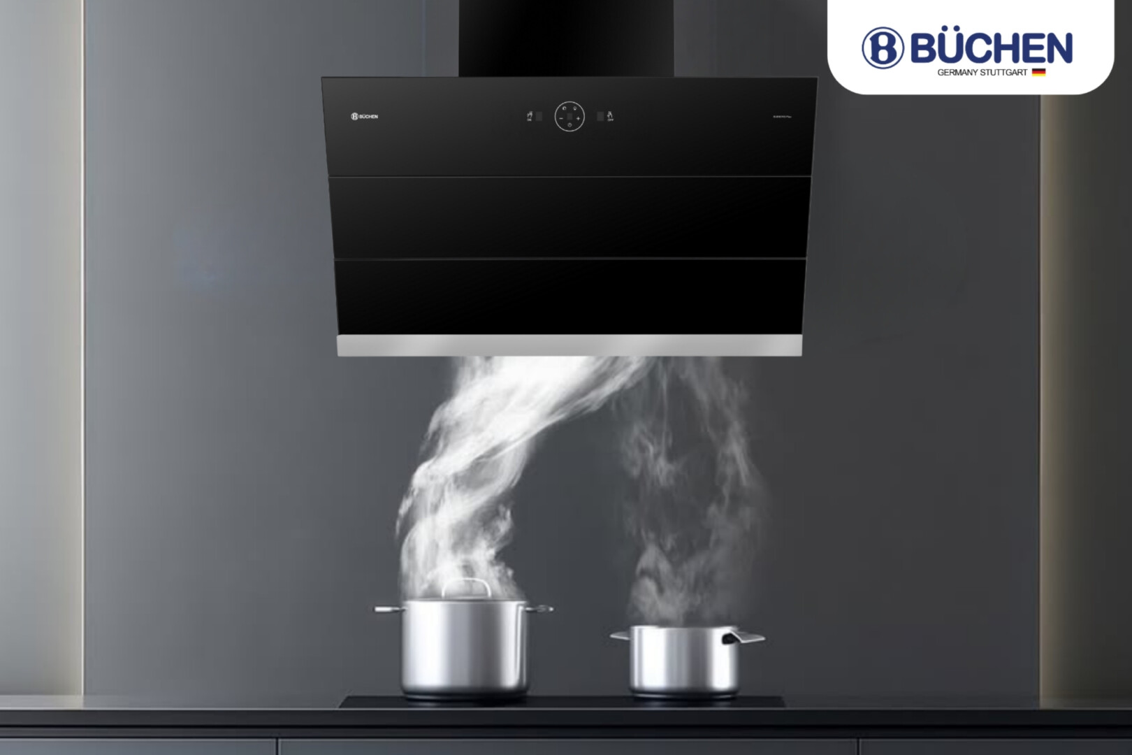 máy hút mùi vẫy tay