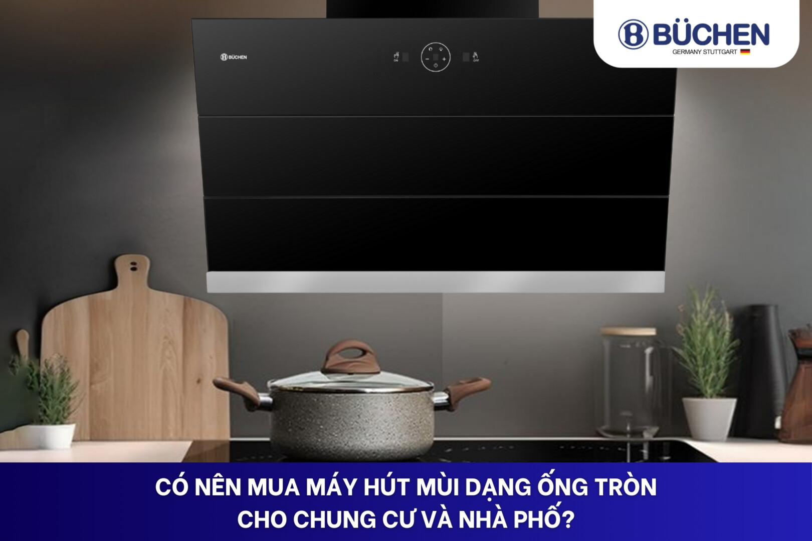 máy hút mùi vẫy tay