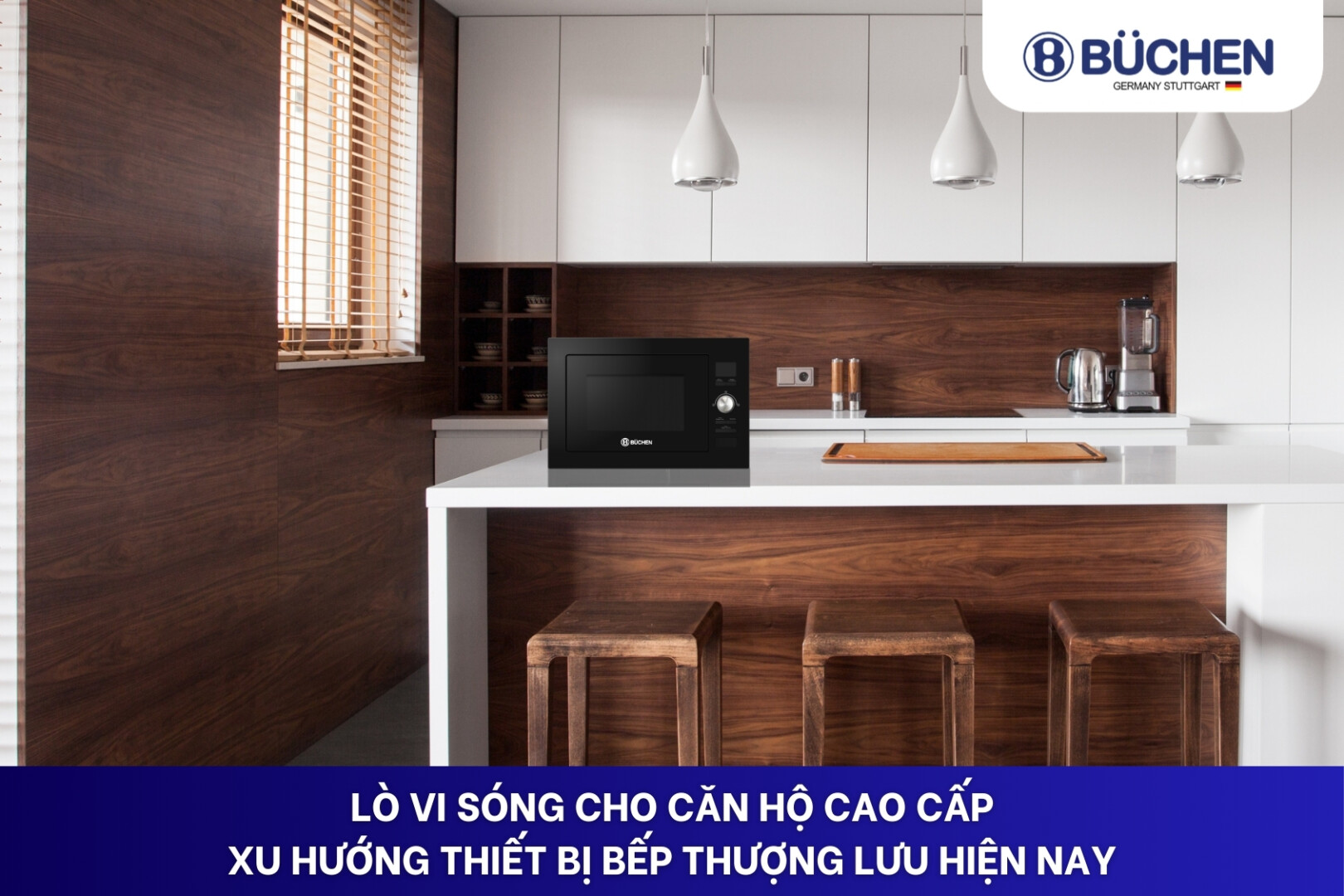 lò vi sóng cho căn hộ cao cấp