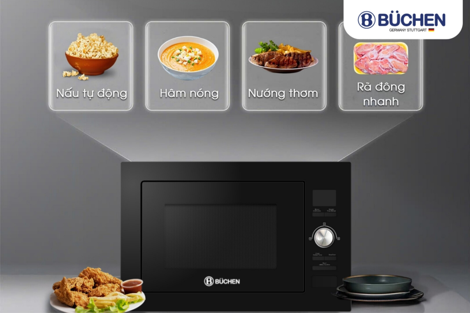 Lò vi sóng điều khiển điện tử