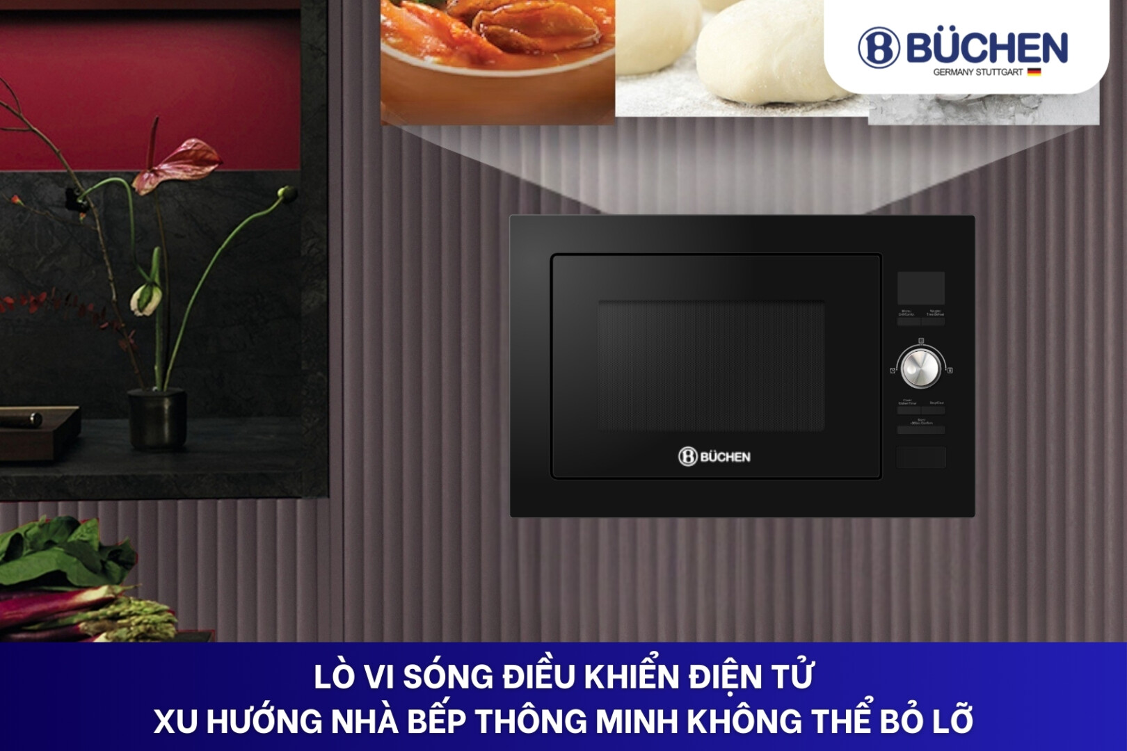 Lò vi sóng điều khiển điện tử