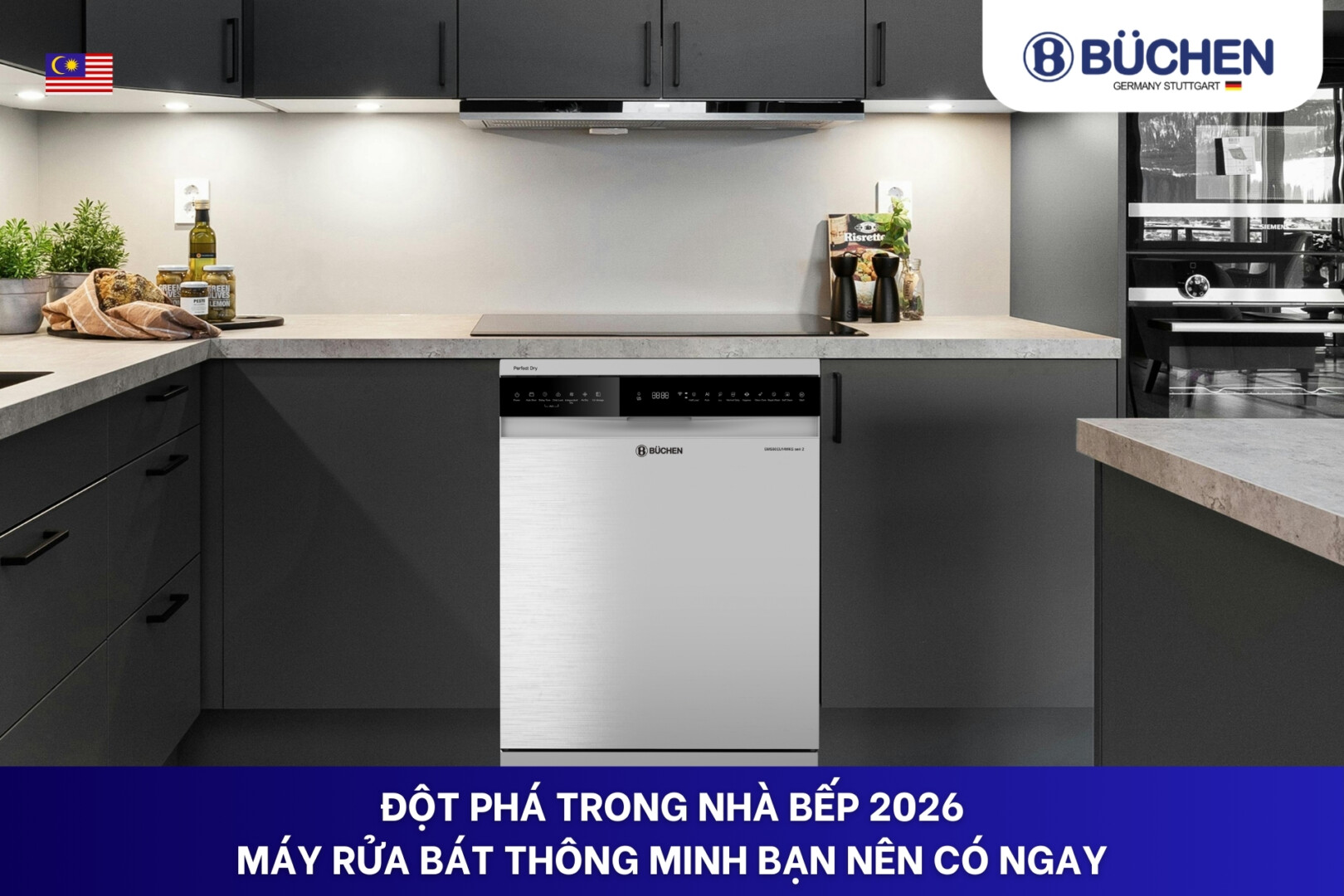 Công nghệ Wifi máy rửa bát