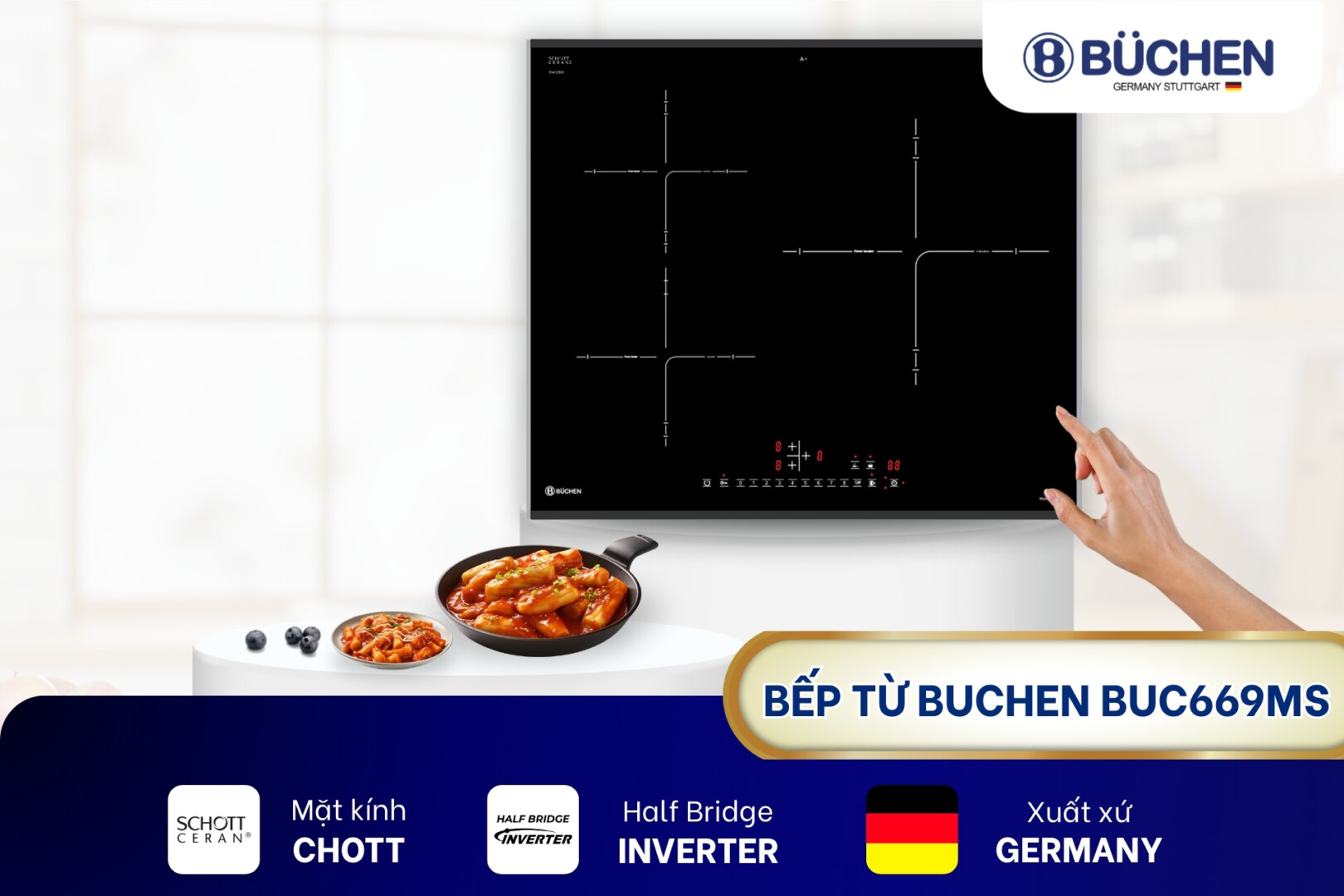 Bếp từ dùng những loại nồi nào