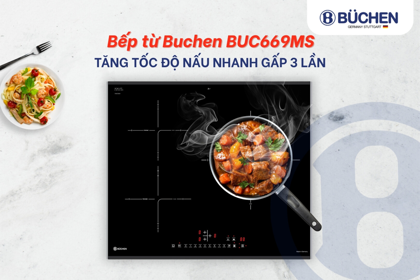 Công nghệ Half Bridge bếp từ