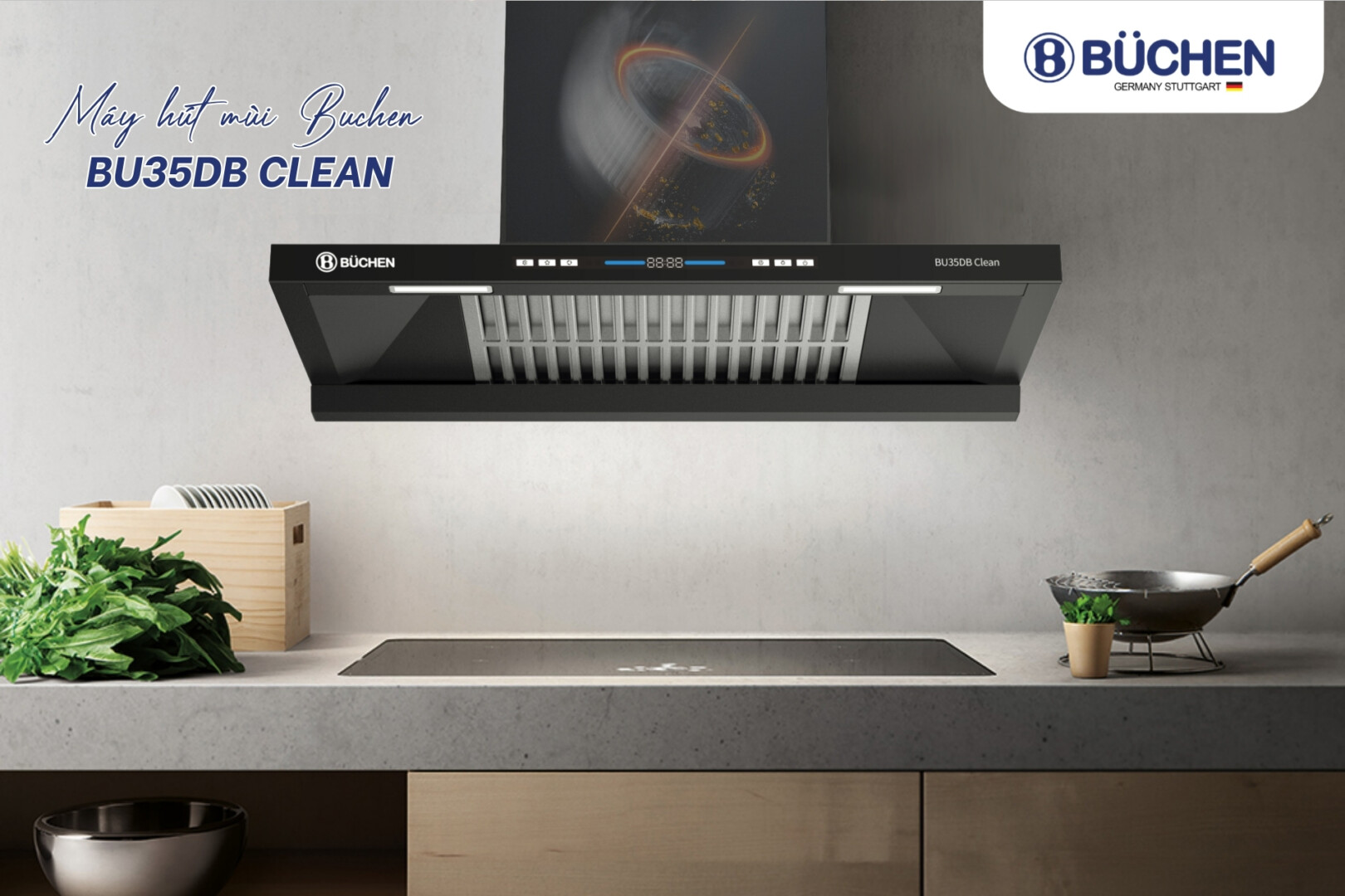 Máy hút mùi Auto Clean tự làm sạch