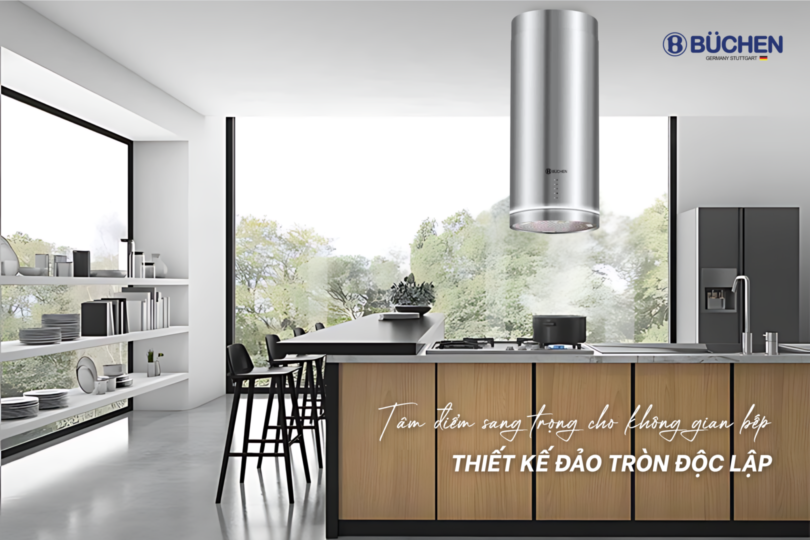 MÁY HÚT MÙI BUCHEN 886IS SMART