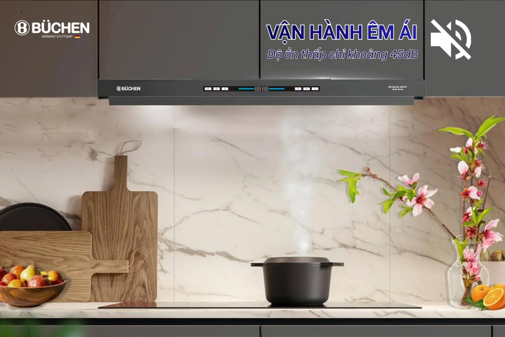 MÁY HÚT MÙI BUCHEN BU35BLDC SMART