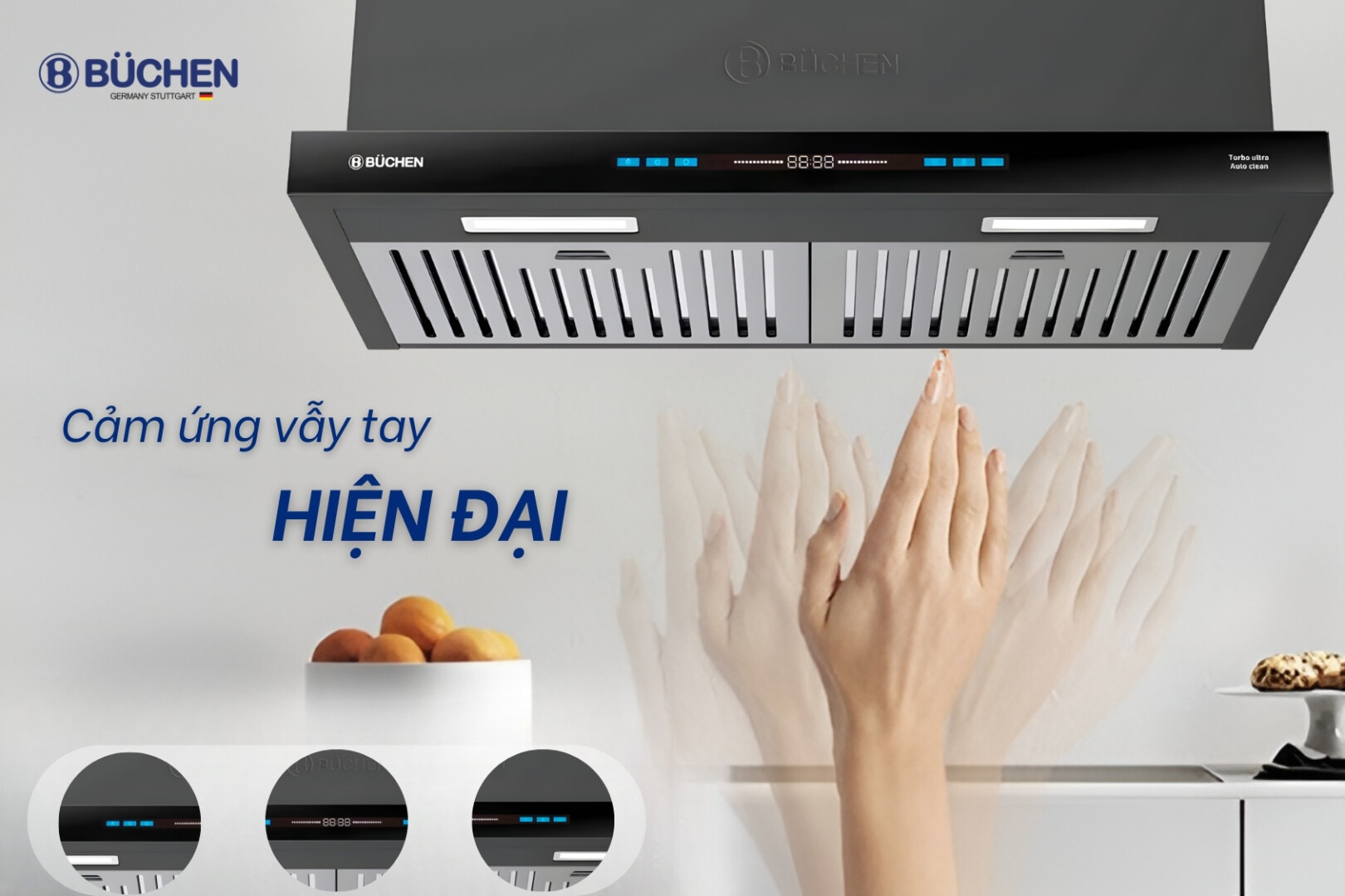 MÁY HÚT MÙI BUCHEN TURBO ULTRA