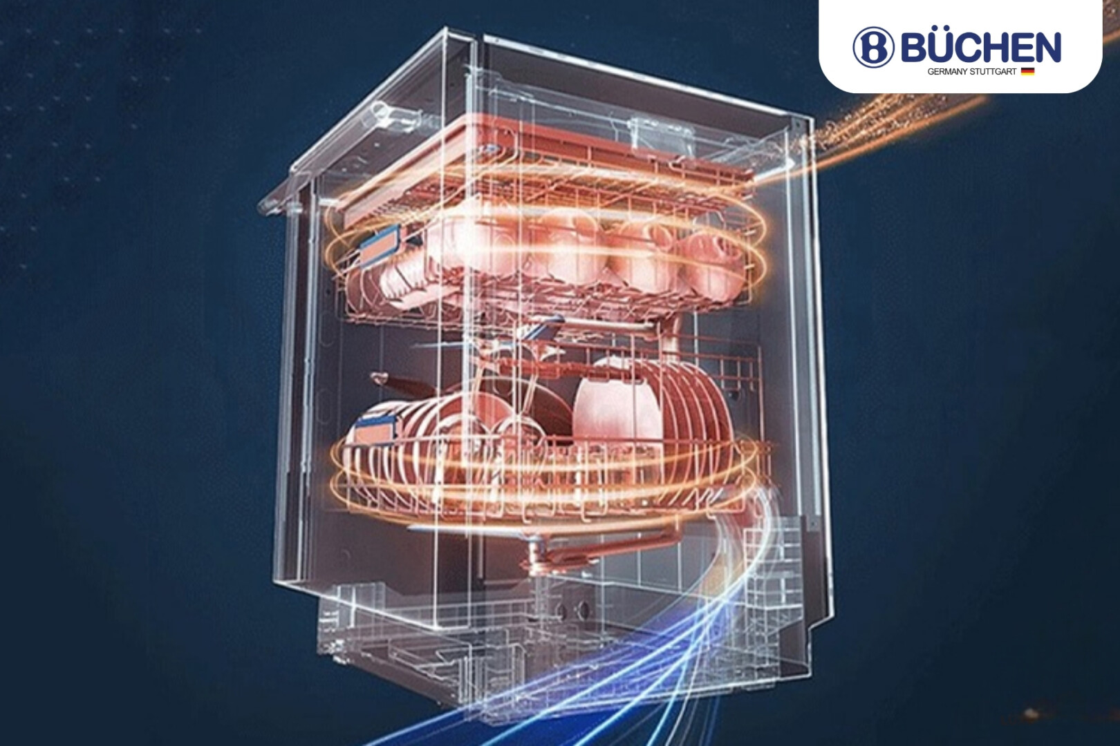 bát đĩa luôn ẩm ướt