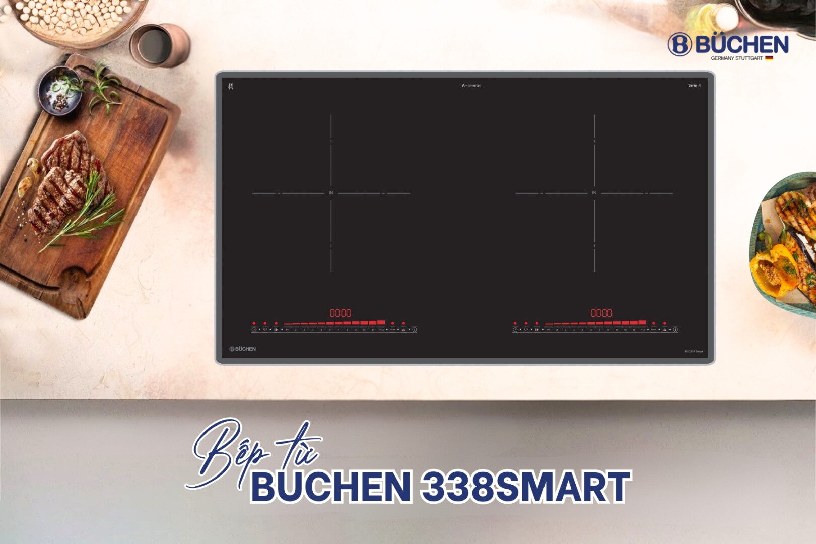 Bếp từ Buchen 338Smart