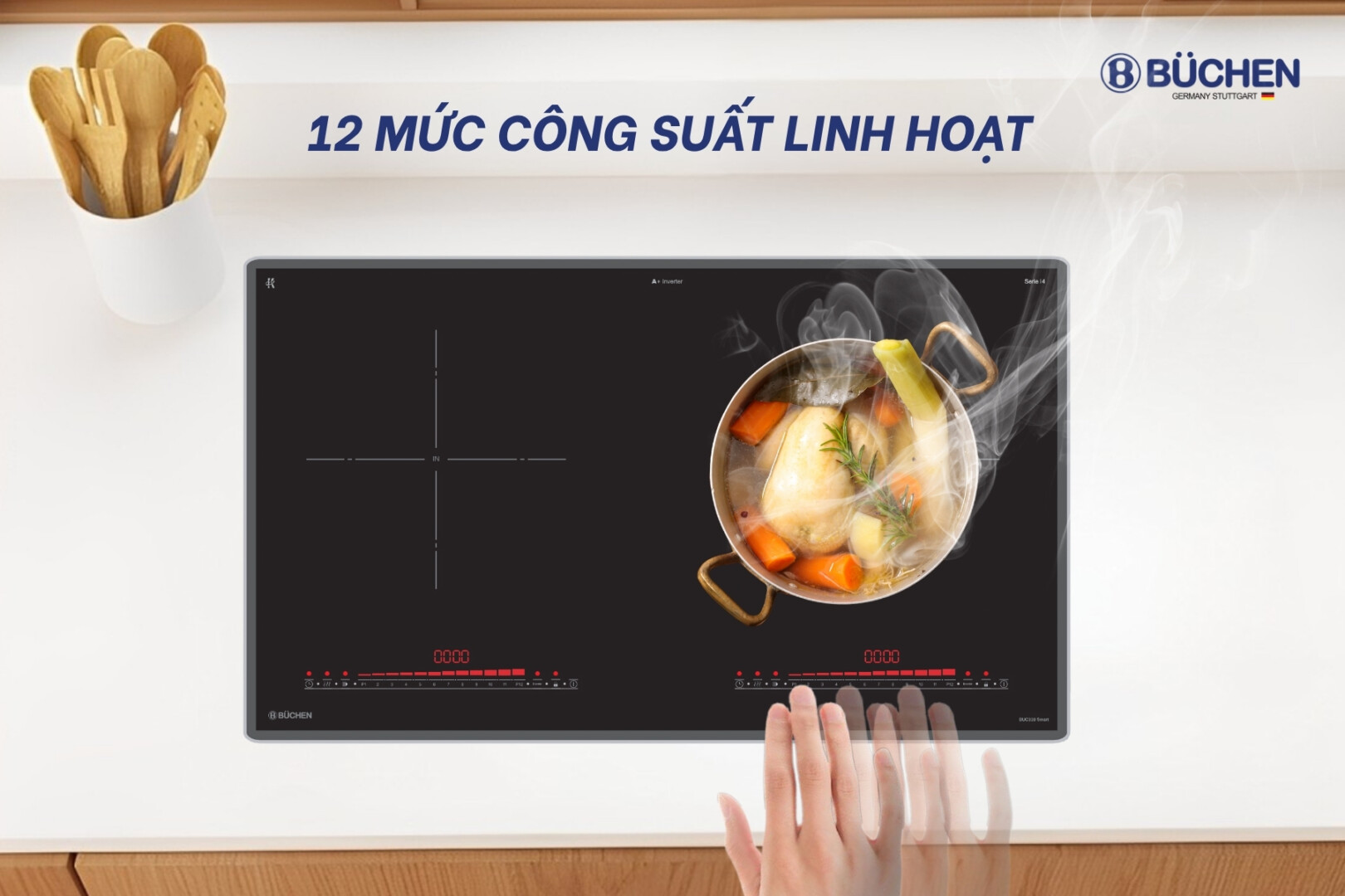 Bếp từ Buchen 338Smart