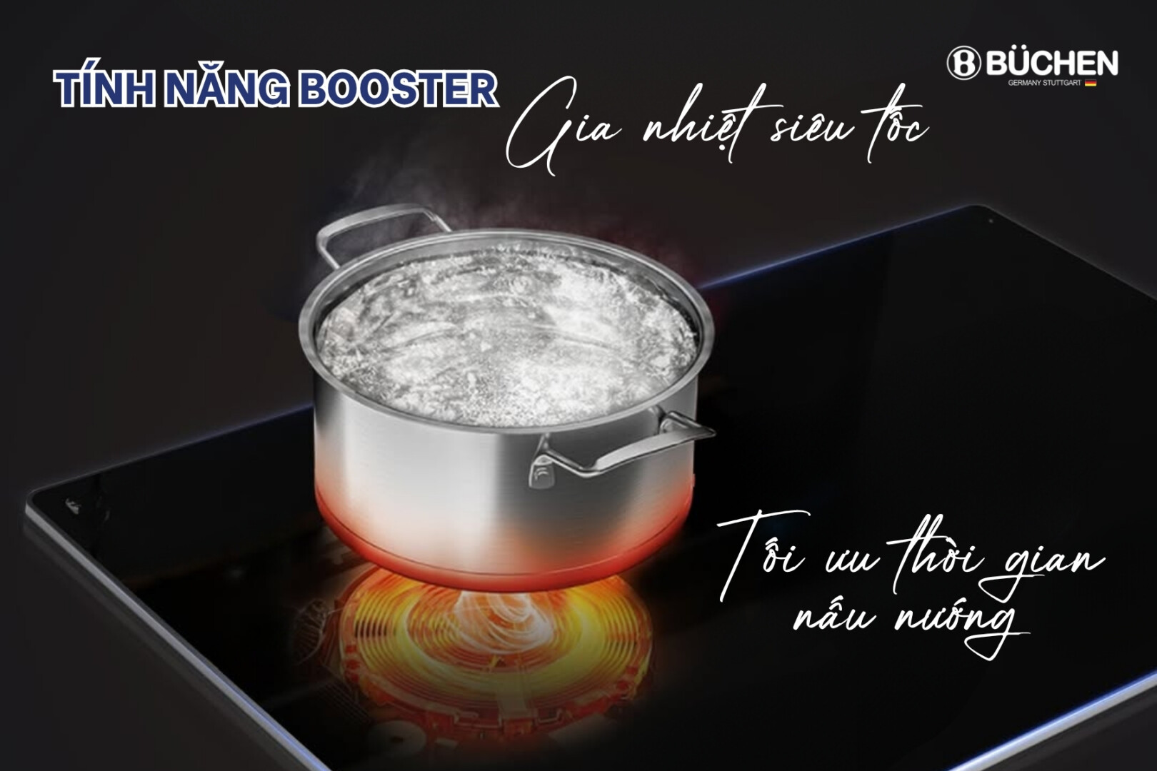 Bếp từ Buchen 338Smart