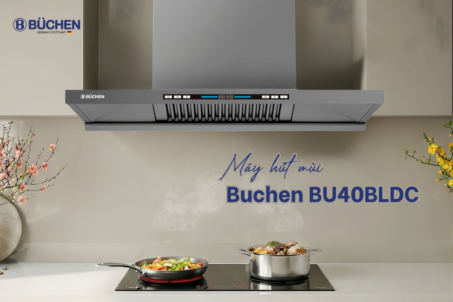Máy hút mùi Buchen BU40BLDC
