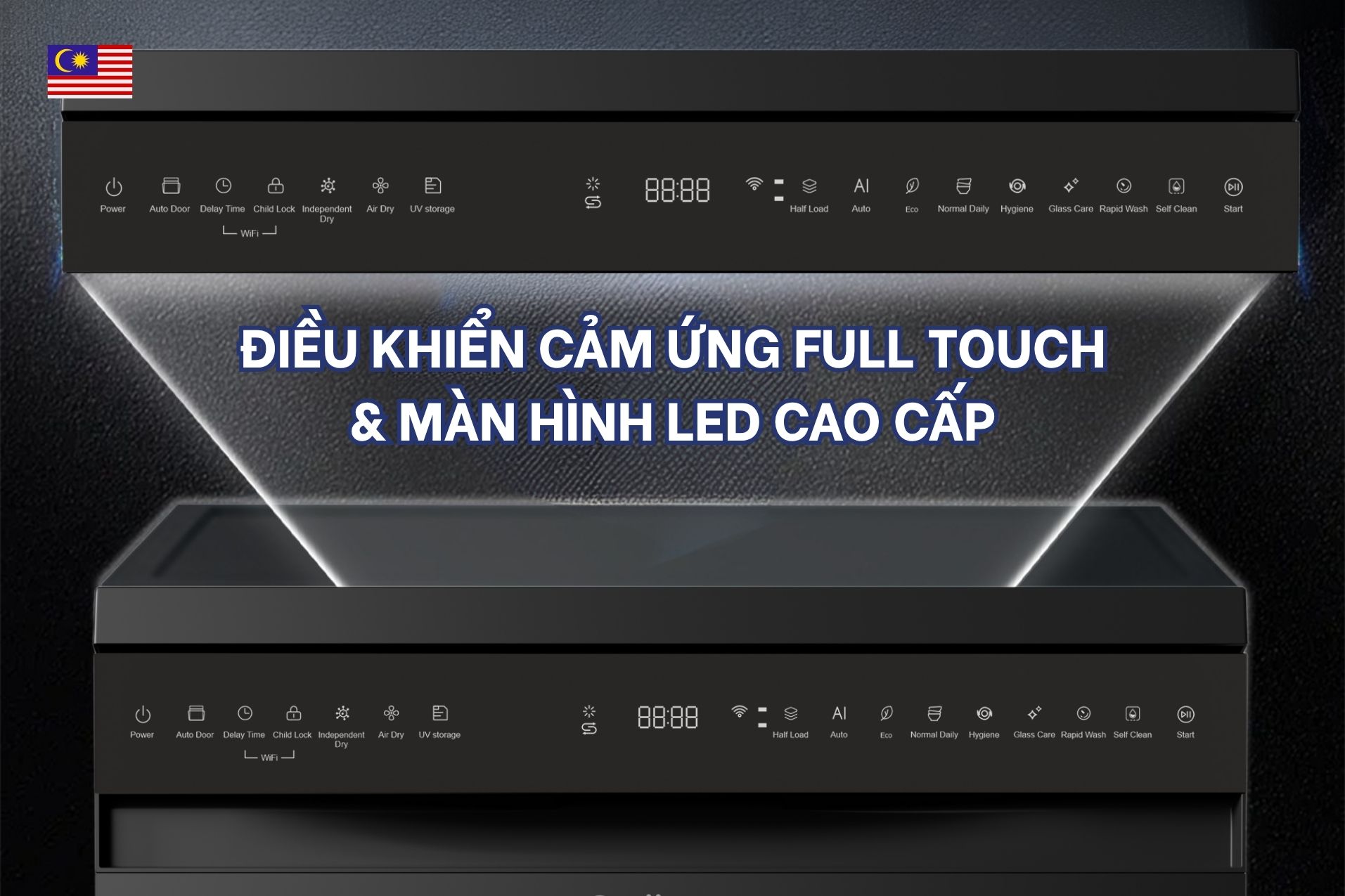 Máy rửa bát Buchen SMS16MKB Serie 6