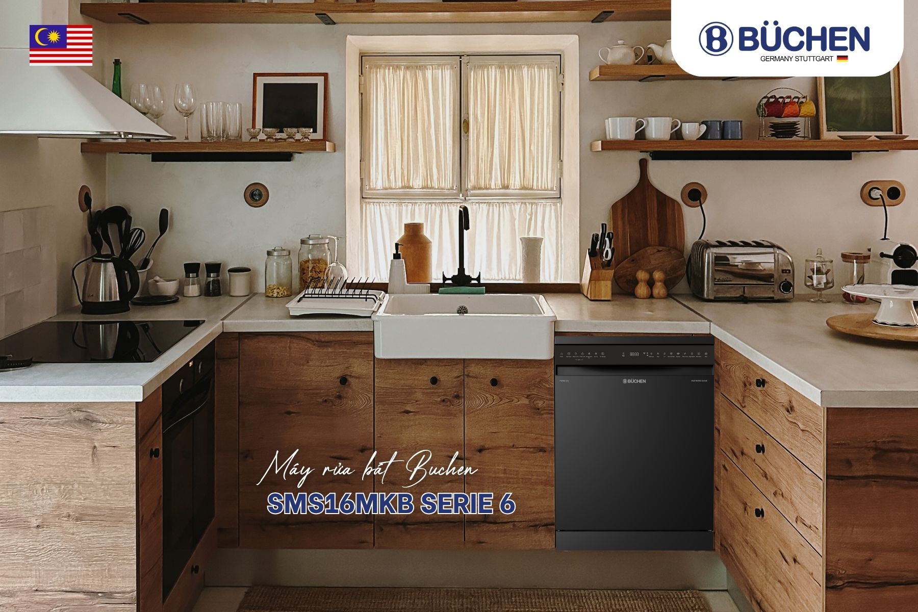 Máy rửa bát chống ẩm mốc