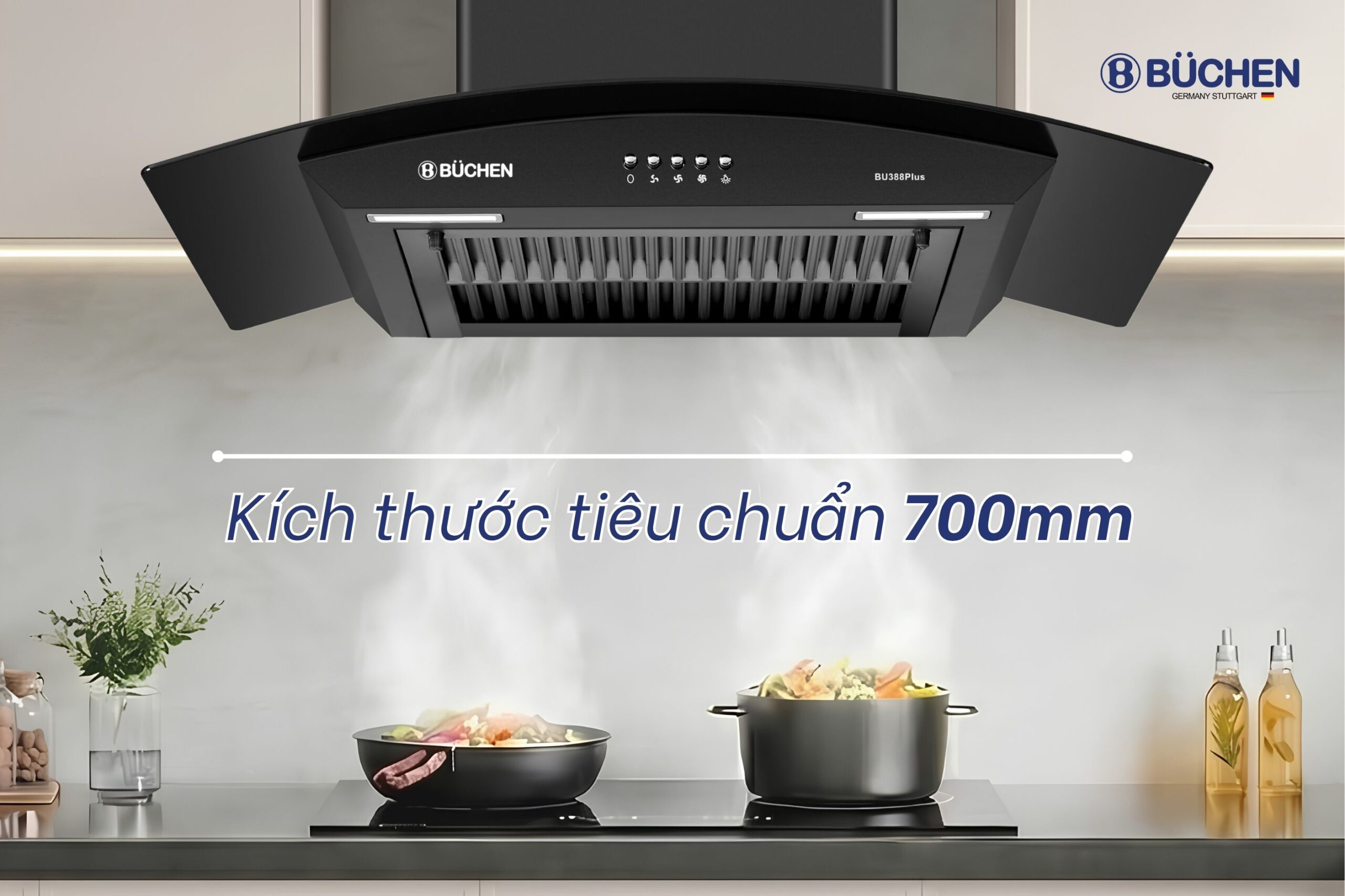 Máy hút mùi Buchen BU388Plus