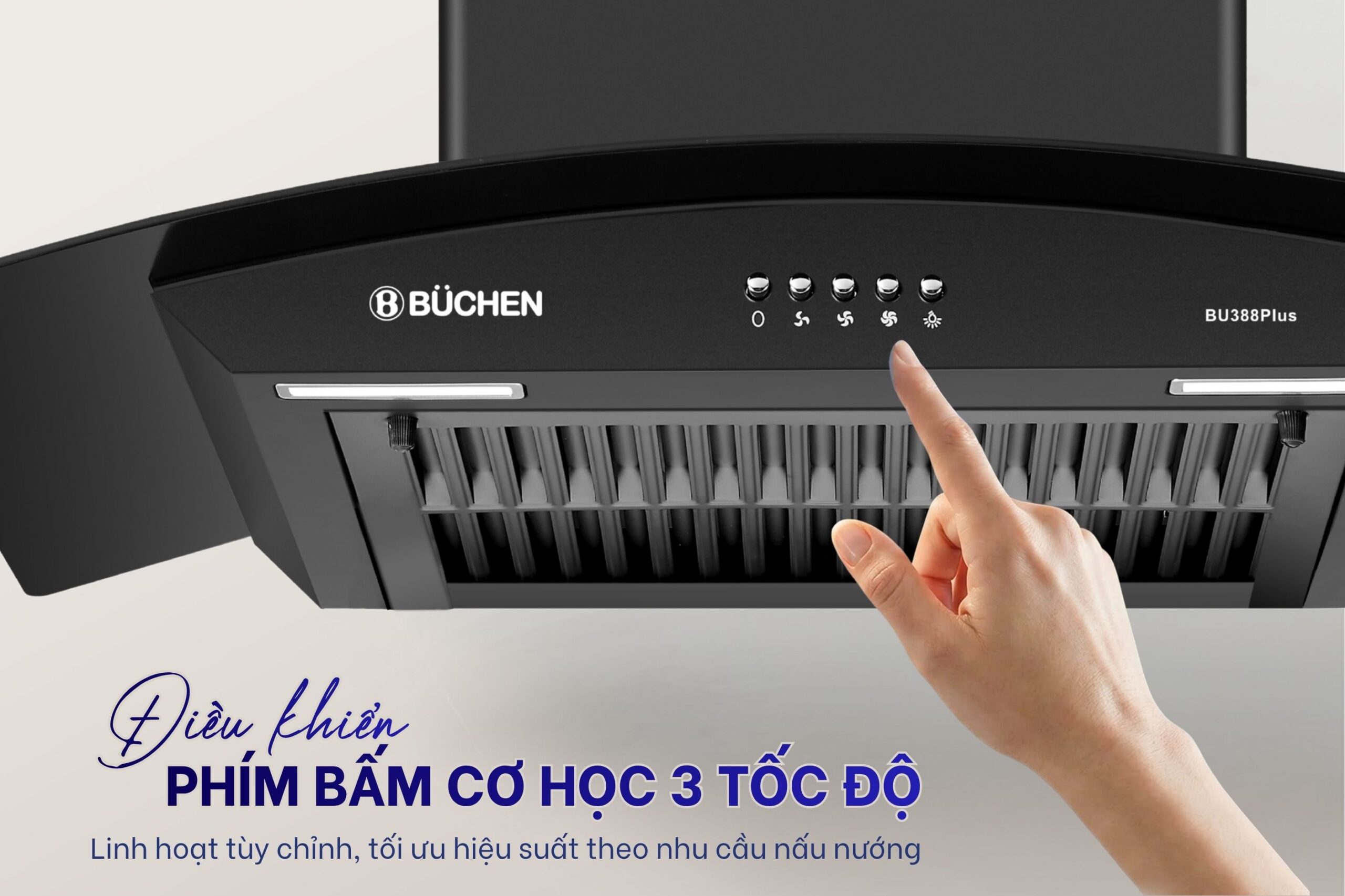 Máy hút mùi Buchen BU388Plus