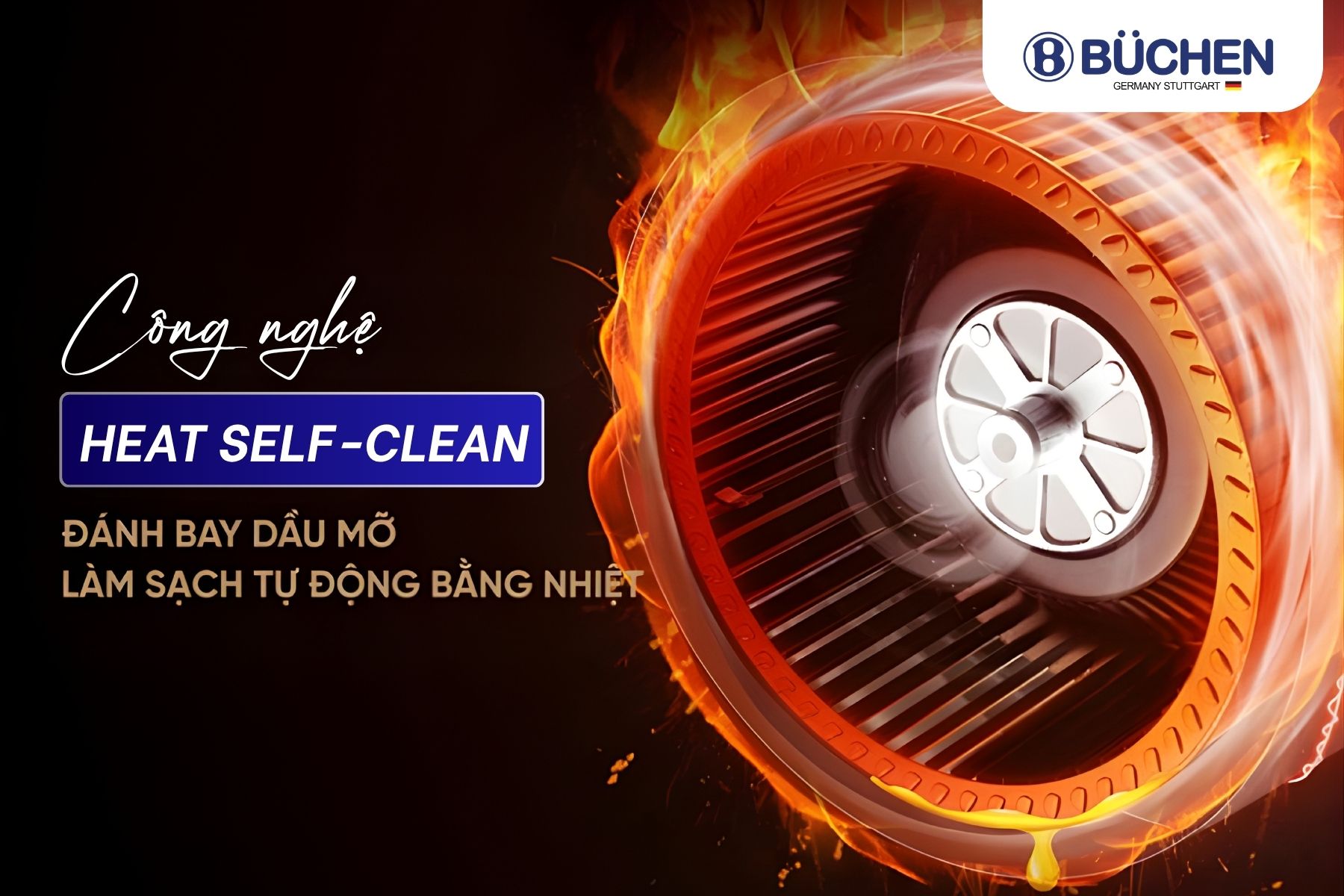 Máy hút mùi Heat Self Clean